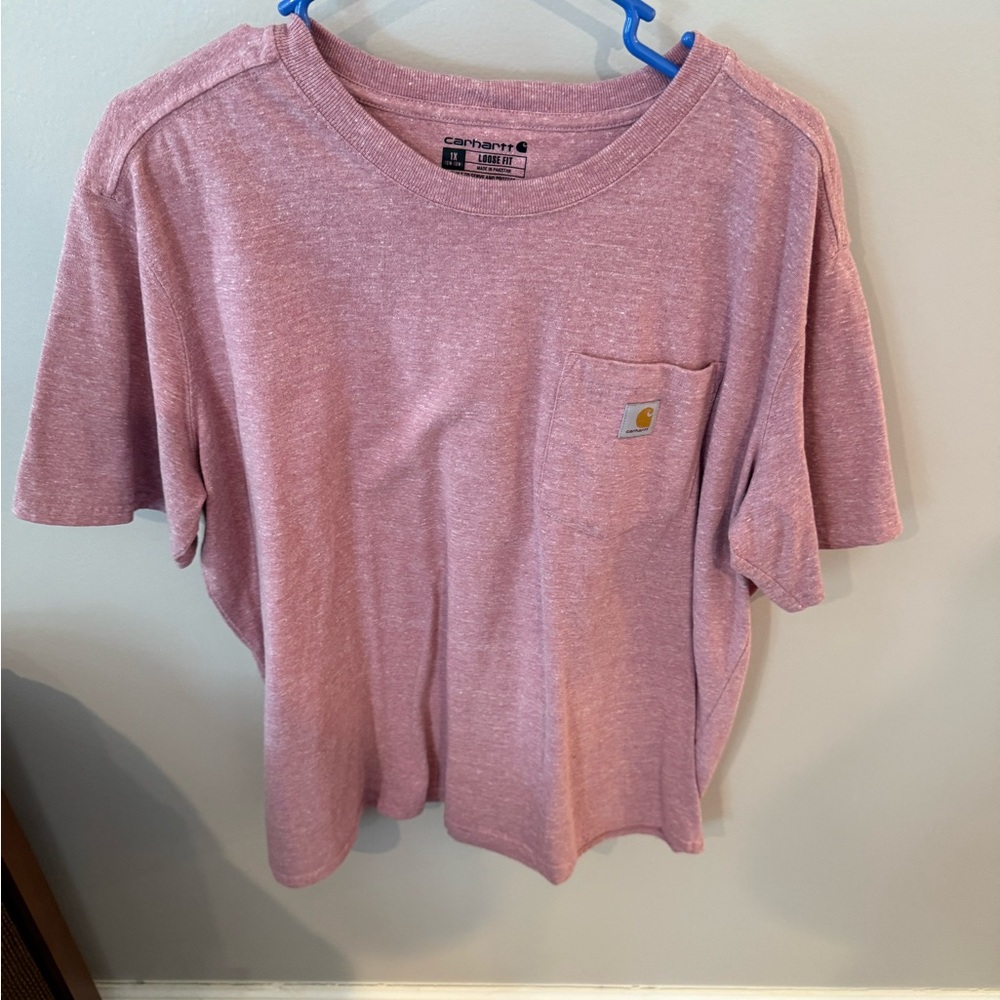 Carhartt Pink Short Sleeve Tee